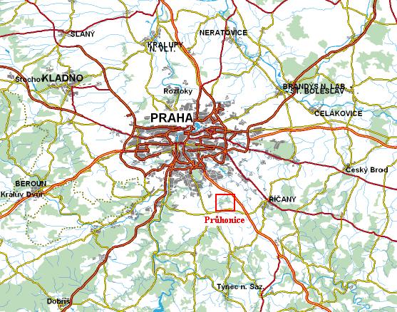 Surrounding of Prague